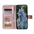 Etui z klapką do Xiaomi Redmi Note 13 Pro+, Mandala, różowe rose gold