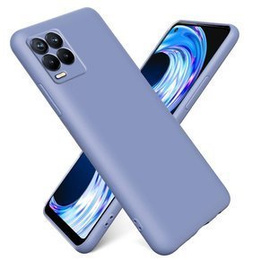 Etui do Realme 8 / 8 Pro, Silicone Lite, lawendowe