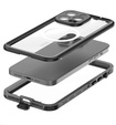 Etui wodoodporne do iPhone 14 Pro, Redpepper, do MagSafe, czarne