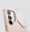 Etui do Samsung Galaxy S25, Suritch Shockproof z MagSafe – różowe