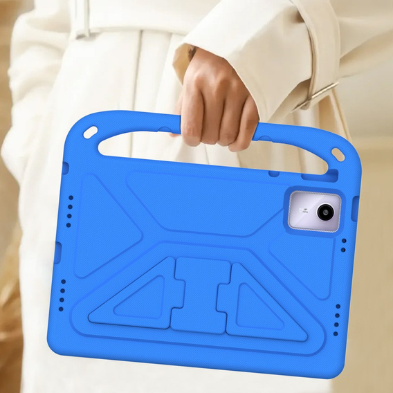 Etui dla dzieci do Lenovo Tab M11, dziecięce z uchwytem, niebieskie