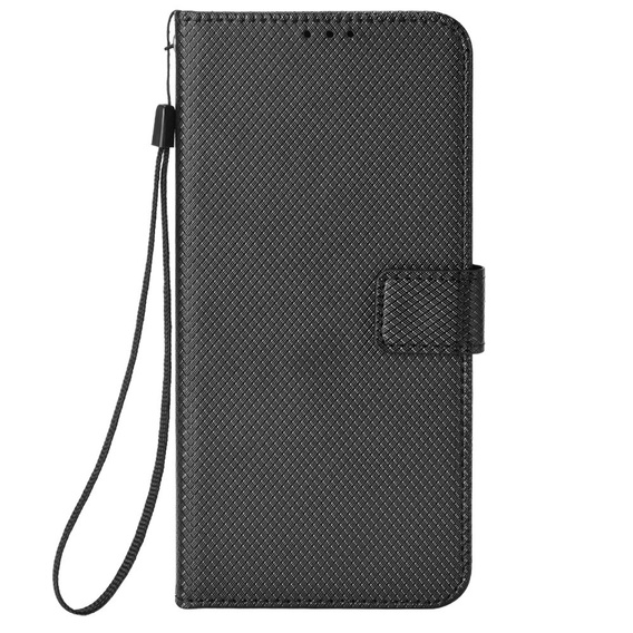 Etui z klapką do Oppo Reno8 T 4G, Wallet Smart Magnet, czarne