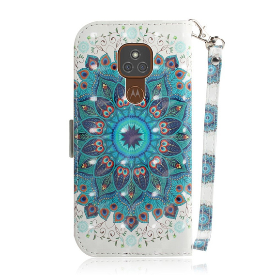 Etui z klapką do Motorola Moto G9 Play/E7 Plus, Wallet, Mandala Flower