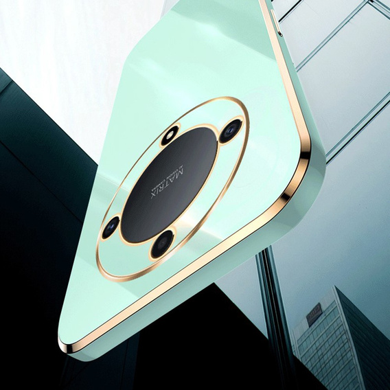 Etui do Honor Magic 5 Lite, Glamour CamShield, miętowe