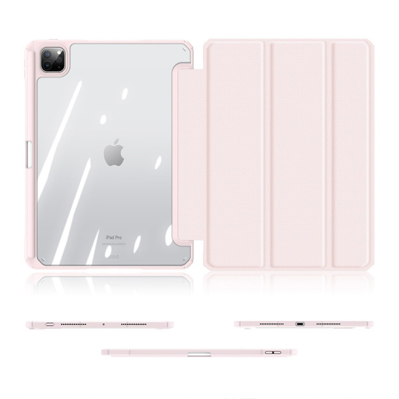 Etui do iPad Pro 11" 2024 (5 gen.), Dux Ducis TOBY, różowe