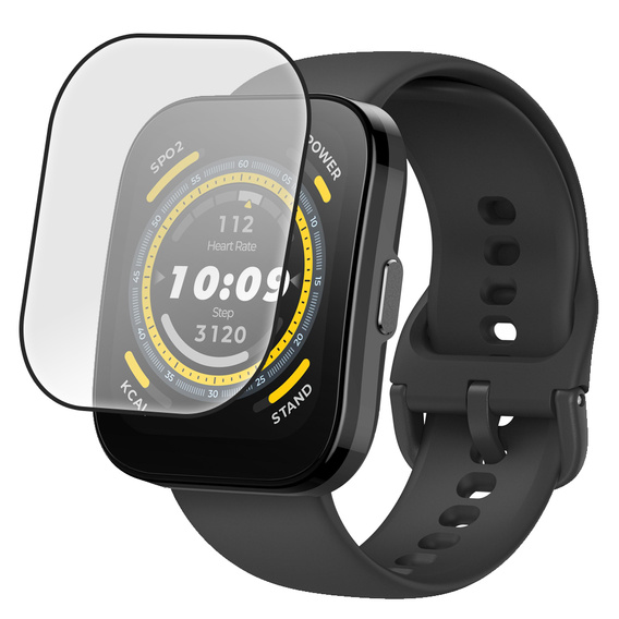 2x Szkło Hybrydowe ERBORD do Amazfit BIP 5
