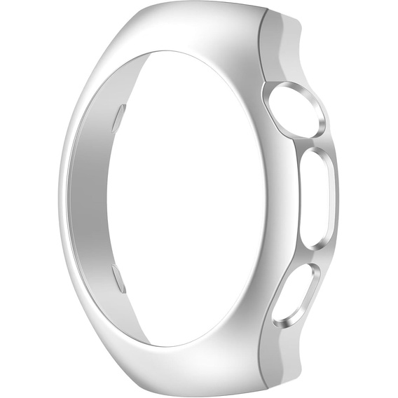 Etui ochronne do Huawei Watch 5 42mm – cienka obudowa z trwałego tworzywa - srebrna