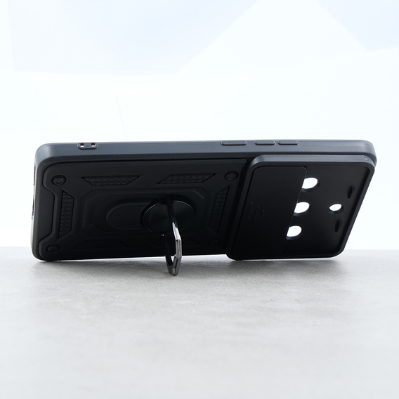 Etui pancerne do Realme 11 Pro 5G / 11 Pro+ 5G, CamShield Slide, czarne