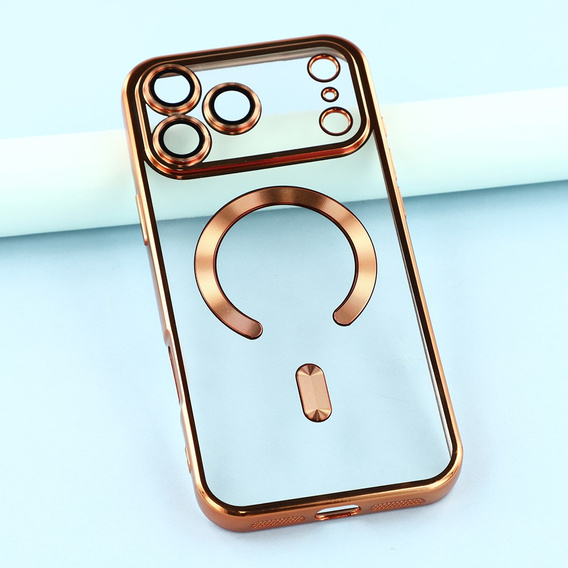 Etui Electro MagSafe do iPhone 17 Pro, pomarańczowy