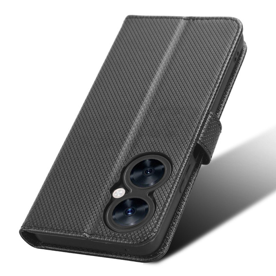 Etui z klapką do Huawei Nova 11i, Wallet Smart Magnet, czarne