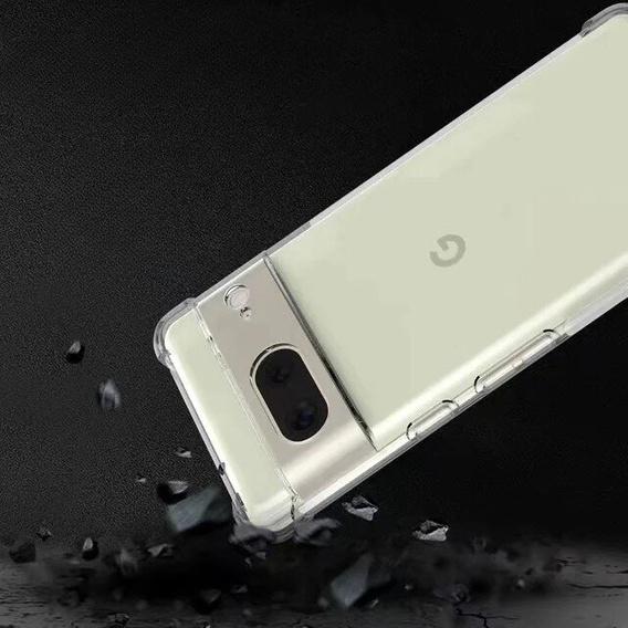 Etui do Google Pixel 8A, Dropproof, przezroczyste