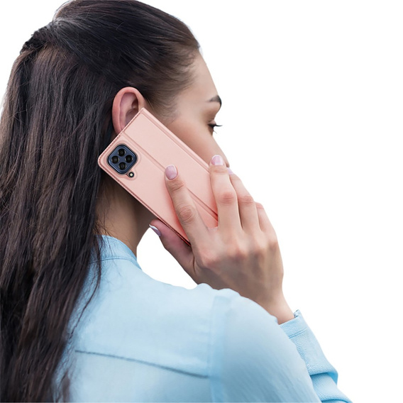 Etui Dux Ducis do Samsung Galaxy M53 5G, Skinpro, różowe rose gold