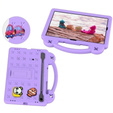 Etui do Samsung Galaxy Tab S7/S8/S9, Cute Patterns, z podstawką, Fioletowe