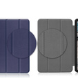 Etui do TCL Tab 10s 9081X / TCL Tab 10s 9080G 2021, Smartcase, granatowe