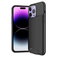 Etui z Baterią 7000mAh do iPhone 14 Pro, Czarne