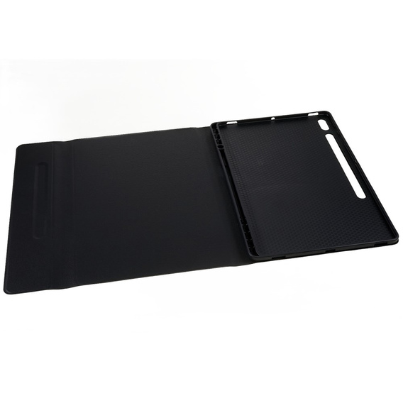 Etui z klawiaturą do Galaxy Tab S7+ Plus / S8+ Plus /S7 FE T730 T733, Pen Slot, czarne