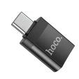 Adapter HOCO UA17 OTG USB-C do USB-A – czarny