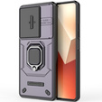 Etui KickStand Camera Lens do Xiaomi Redmi Note 13 5G, fioletowe