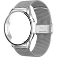 Bransoleta + Etui z osłoną na ekran do Huawei Watch GT 4 41mm, Srebrna