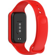 Pasek Silikonowy do Xiaomi Redmi Smart Band 2 / Xiaomi Smart Mi Band 8 Active, Czerwony