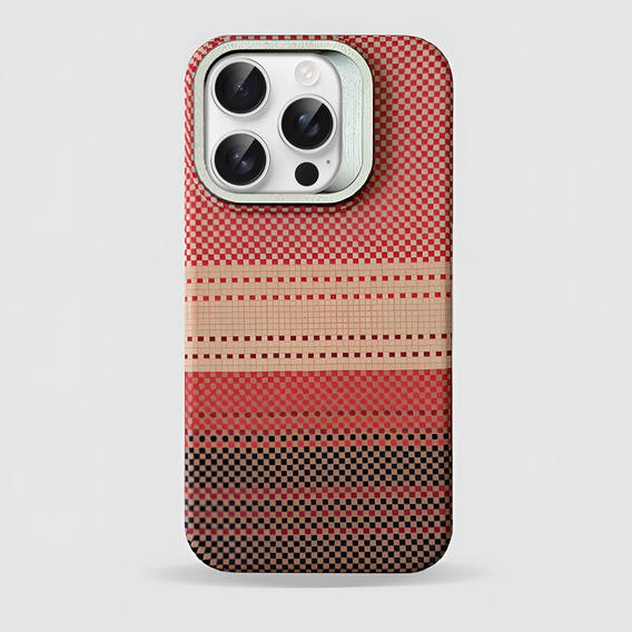 Etui do iPhone 14 Pro Max, Frame Kickstand, do MagSafe, Sunset Orange