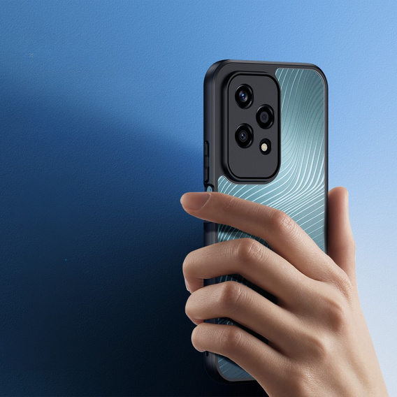Etui DuxDucis do Honor 200 Lite, Aimo case, przezroczyste / czarne