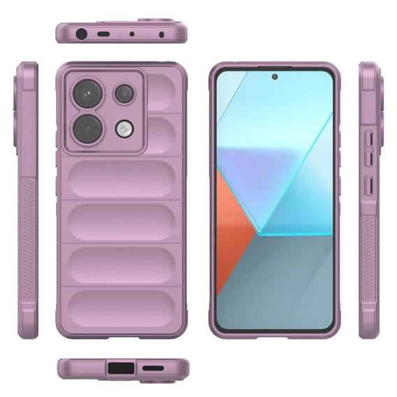 Etui do Xiaomi Redmi Note 13 Pro 5G, Gaming Shockproof, fioletowe