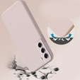 Etui do Samsung Galaxy S22 5G, Silicone Lite, różowe