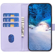Etui z klapką do Samsung Galaxy A55 5G,BINFEN Wallet, fioletowe