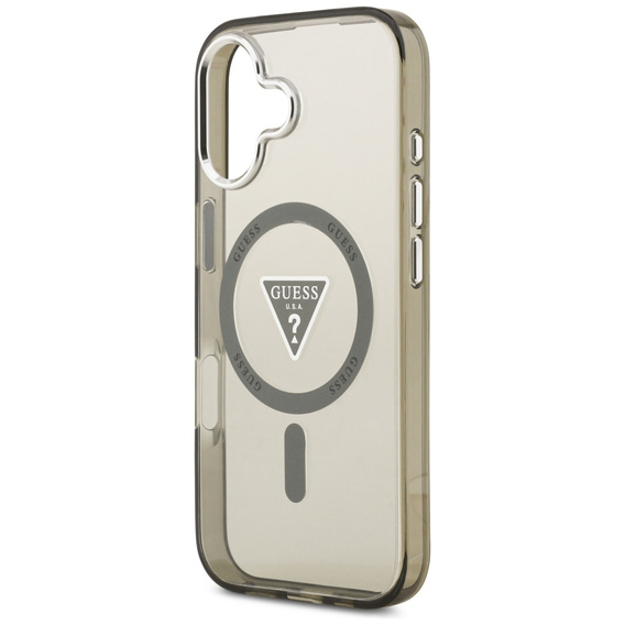 Etui GUESS IML Gradient Triangle Logo MagSafe do iPhone 17