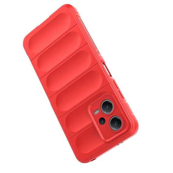 Etui do Xiaomi Redmi Note 12 5G / POCO X5 5G, Gaming Shockproof, czerwone