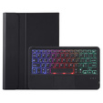 Etui z podświetlaną klawiaturą bluetooth do Lenovo Tab K11 Plus, Czarne