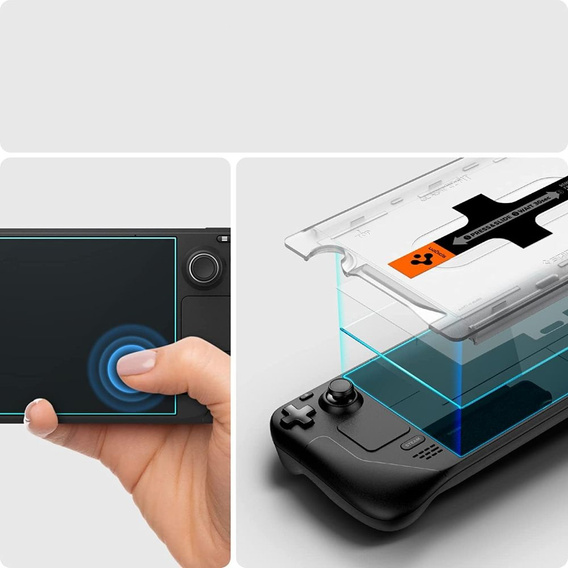 SPIGEN Szkło Hartowane do Steam Deck, Glas.TR EZ Fit