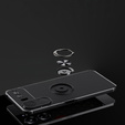 Etui KickStand Finger Ring do Xiaomi Redmi 13 / Poco C65, Czarne