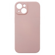 Etui do iPhone 15 Plus, Silicone Lite, pomarańczowe