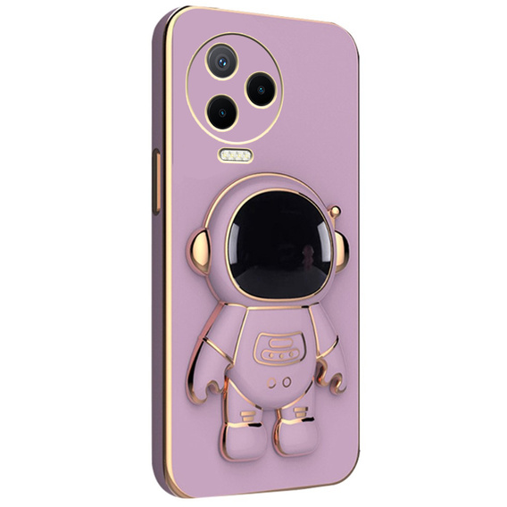 Etui do Infinix Note 12 2023, Astronaut, fioletowe