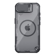 Etui do iPhone 16e, pancerne Nillkin, Icelade Prop, do Magsafe z osłoną aparatu, czarne
