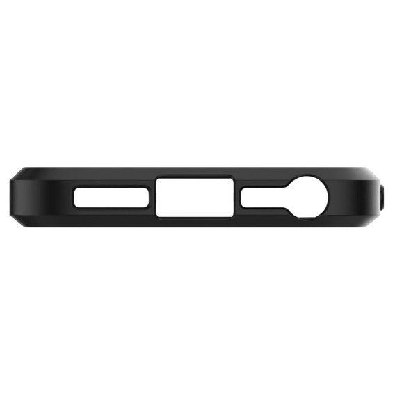 Etui Spigen do iPhone 5 5S SE, Rugged Armor, czarne
