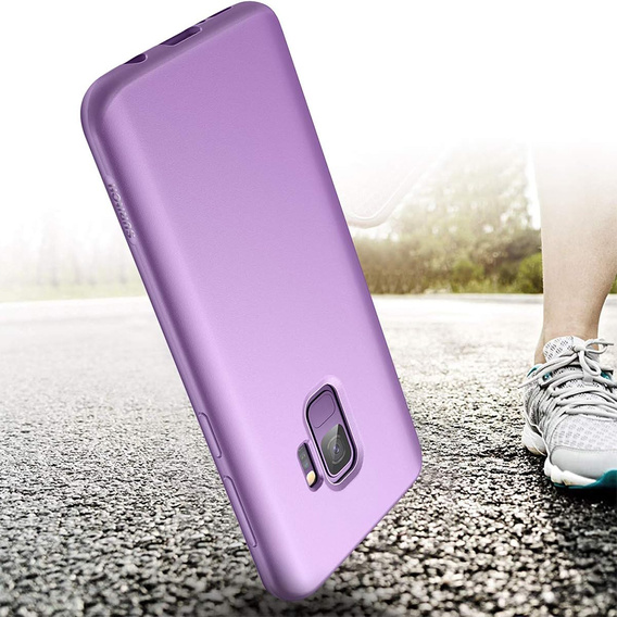 Etui do Samsung Galaxy S9, Suritch Full Body, fioletowe