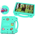 Etui do Lenovo Tab M10 X505F X605F /  Tab P10-X705F/L / Huawei T5 10.1, Cute Patterns, z podstawką, Zielone