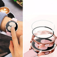 2w1 Etui + Szkło Hartowane do Samsung Galaxy Watch 6 44mm, Różowe