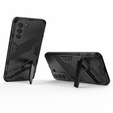 Etui do Samsung Galaxy S21 FE, Military kickstand, czarne