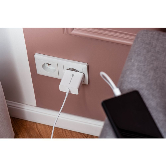 Ładowarka sieciowa Forcell F-Energy 45W USB-C PD QC4.0 – szybkie i bezpieczne ładowanie