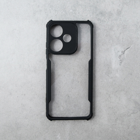 Etui do Infinix Hot 30i, AntiDrop Hybrid, czarne