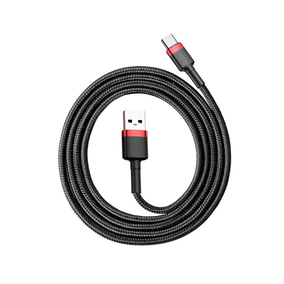 Baseus Cafule 1 m – wytrzymały kabel USB-A do USB-C 3A