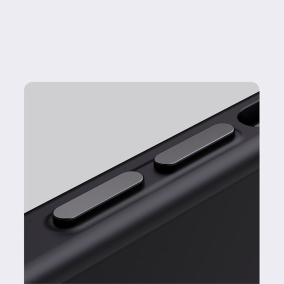Etui NILLKIN do iPhone 15 Pro, CamShield Carbon Case, czarne