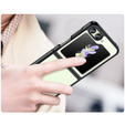 Etui do Samsung Galaxy Z Flip 5 5G, Fusion Hybrid, przezroczyste / czarne