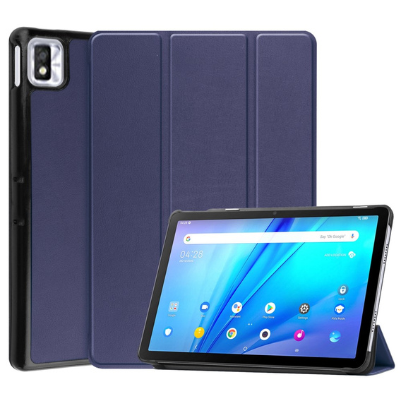 Etui do TCL Tab 10s 9081X / TCL Tab 10s 9080G 2021, Smartcase, granatowe
