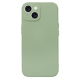 Etui do iPhone 15 Plus, Silicone Lite, zielone