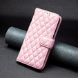 Etui z klapką do Motorola Edge 40 Neo, Wallet, BINFEN COLOR, różowe